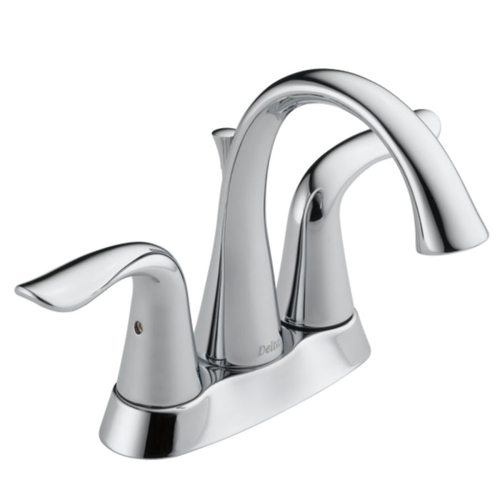 Lahara Two Handle Tract-Pack Centerset Bathroom Faucet in Chrome
