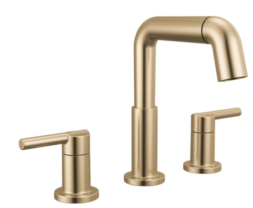 Nicoli® Bathroom Collection Two Handle Widespread Pull-Down Bathroom Faucet