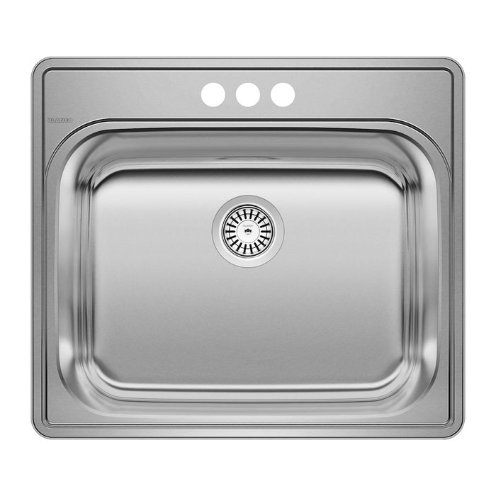 Essential Laundry Sink - 3 Hole (4" ctr)