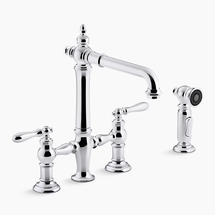 Artifacts Bridge Kitchen Sink Faucet