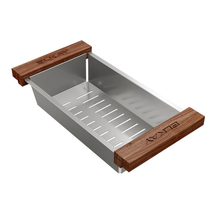 Dart Canyon Stainless Steel 6-7/16 x 11-7/8 x 2-1/2 Colander
