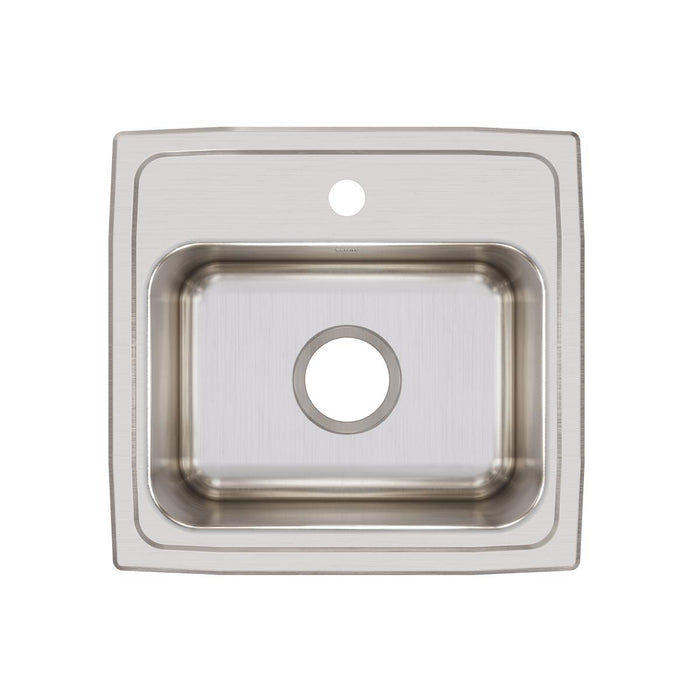 Lustertone Classic Stainless Steel 17 x 16 x 10-1/8 Sink
