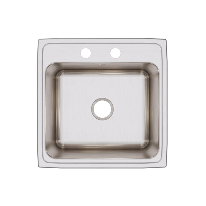 Lustertone Classic Stainless Steel 22 x 22 x 12-1/8 Sink