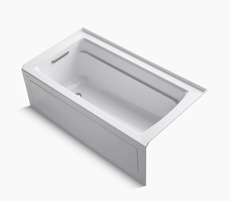 Archer 5' Comfort Depth Soaker Bathtub with Bask Heat