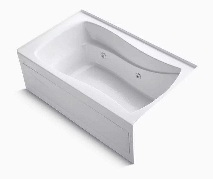 Mariposa 5' Whirlpool Bathtub with Bask Heated Surface