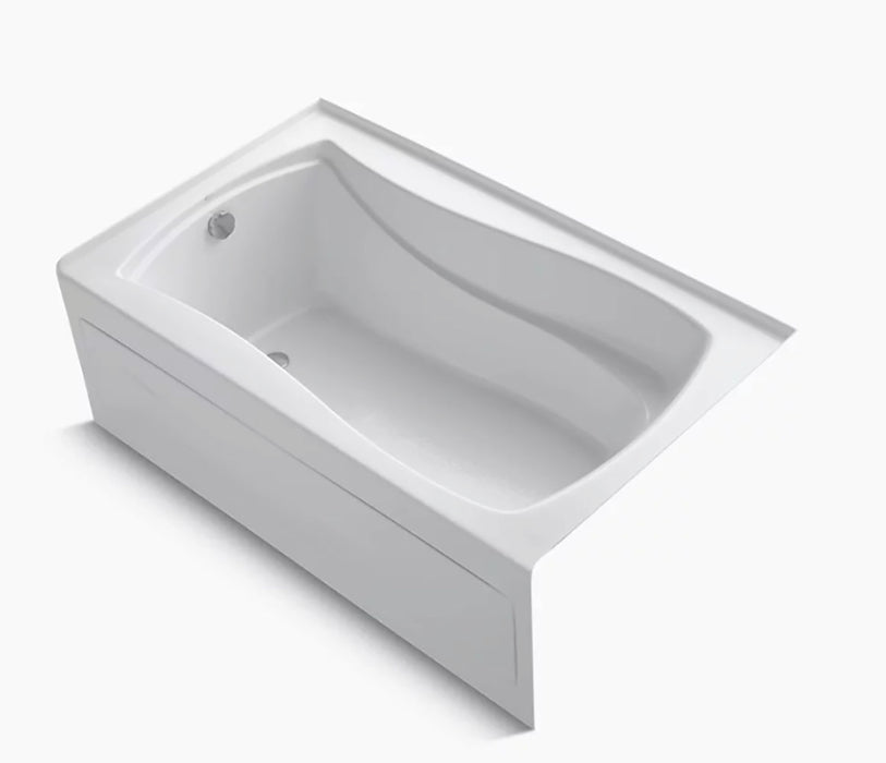Mariposa 5' Soaker Bathtub with Bask Heated Surface