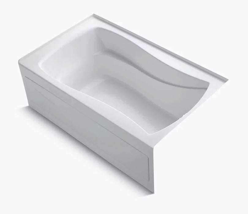 Mariposa 5' Soaker Bathtub with Bask Heated Surface