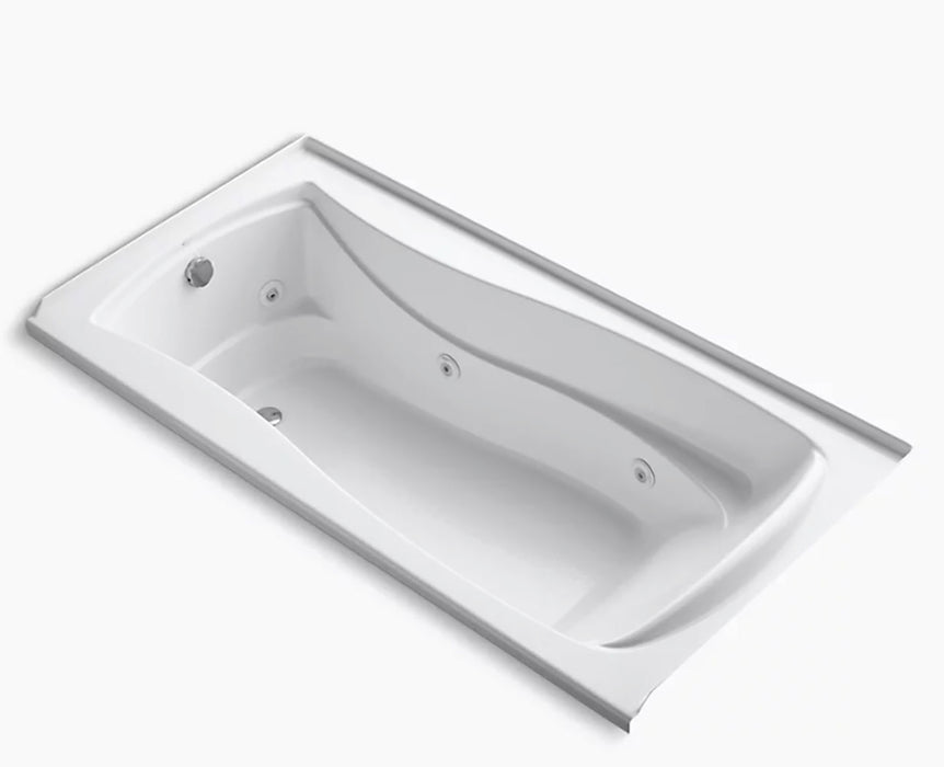Mariposa 6' Whirlpool Bathtub with Bask Heated Surface