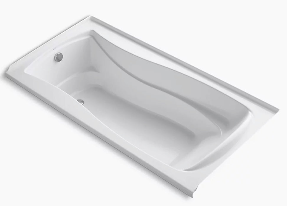 Mariposa 6' Soaker Bathtub with Bask Heated Surface