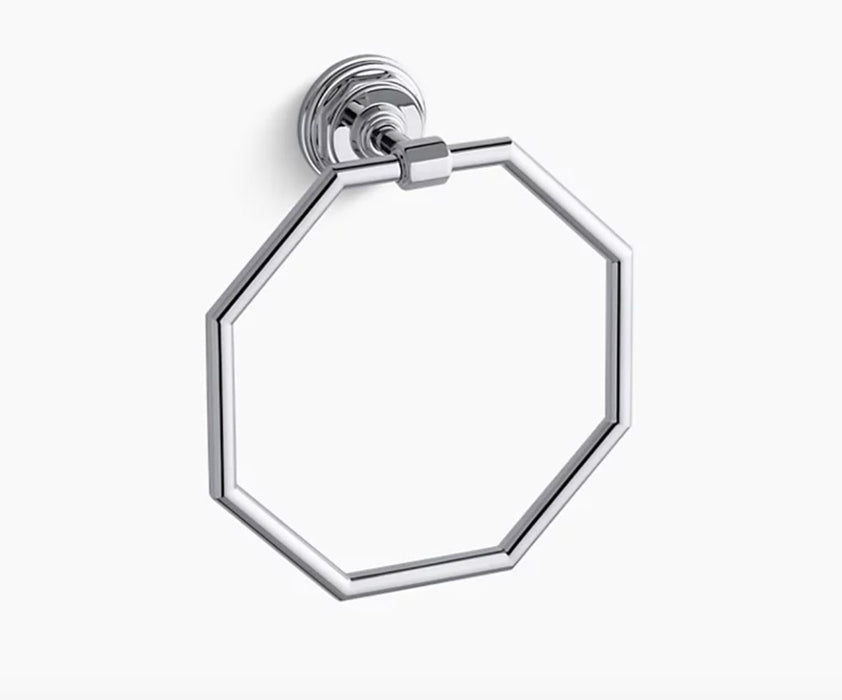 Pinstripe Towel Ring