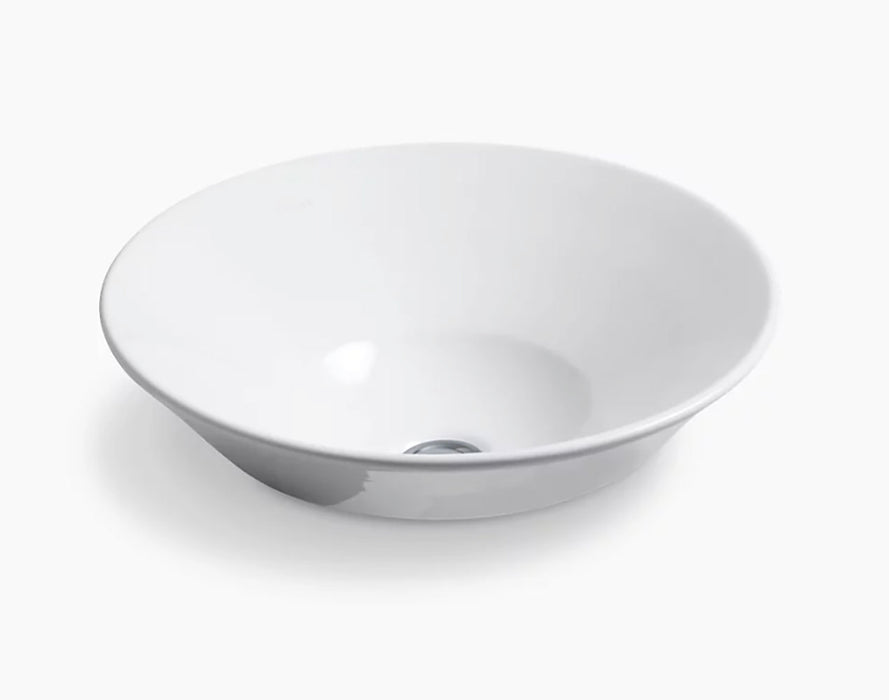 Conical Bell Round Vessel Bathroom Sink
