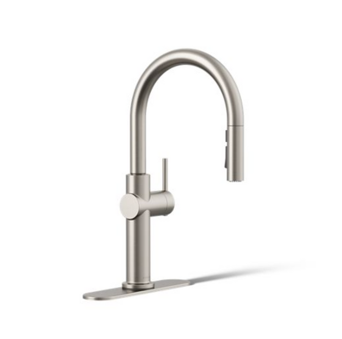 Crue® Pull-down Kitchen Sink Faucet with Three-function Sprayhead