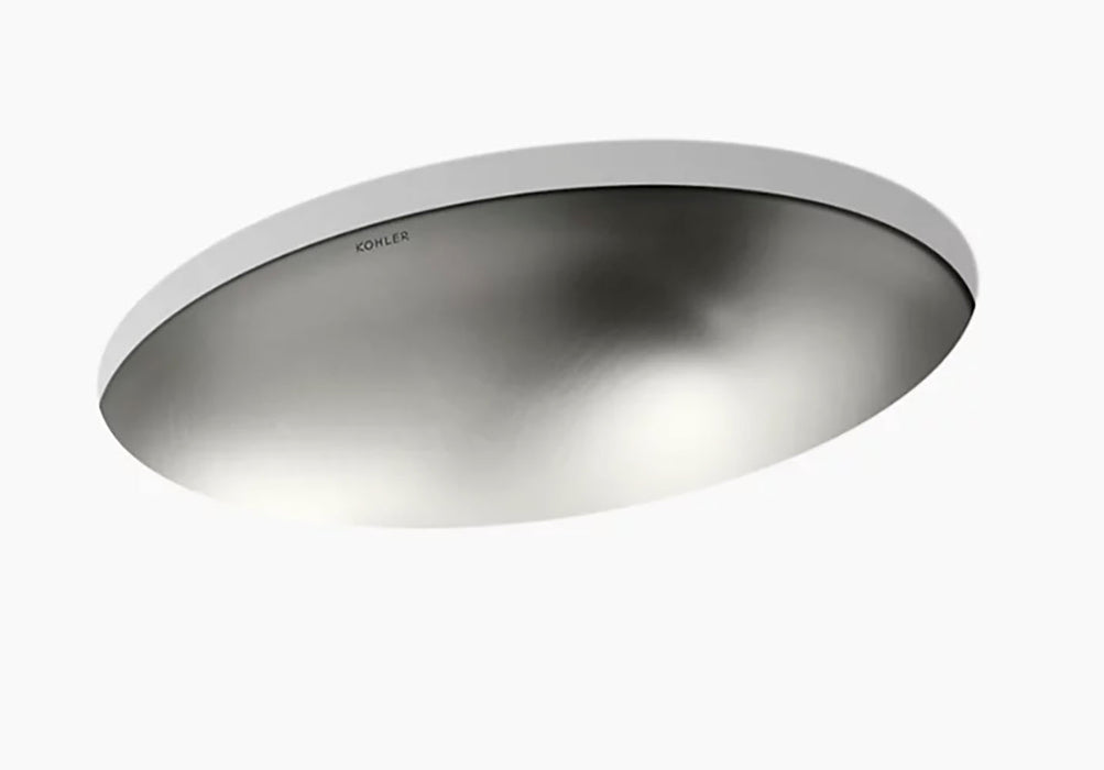 Rhythm Oval Undermount Bathroom Sink
