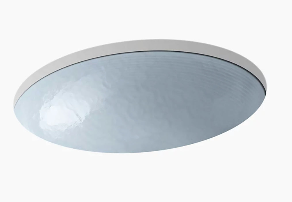 Whist Glass Undermount Bathroom Sink