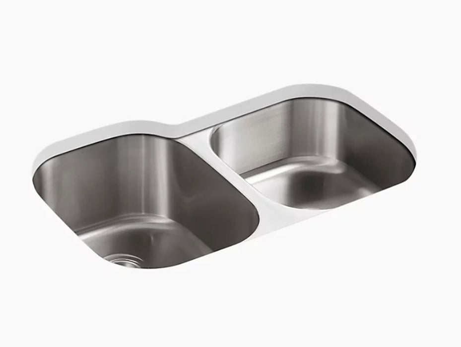 Undertone Undermount Double Bowl Kitchen Sink