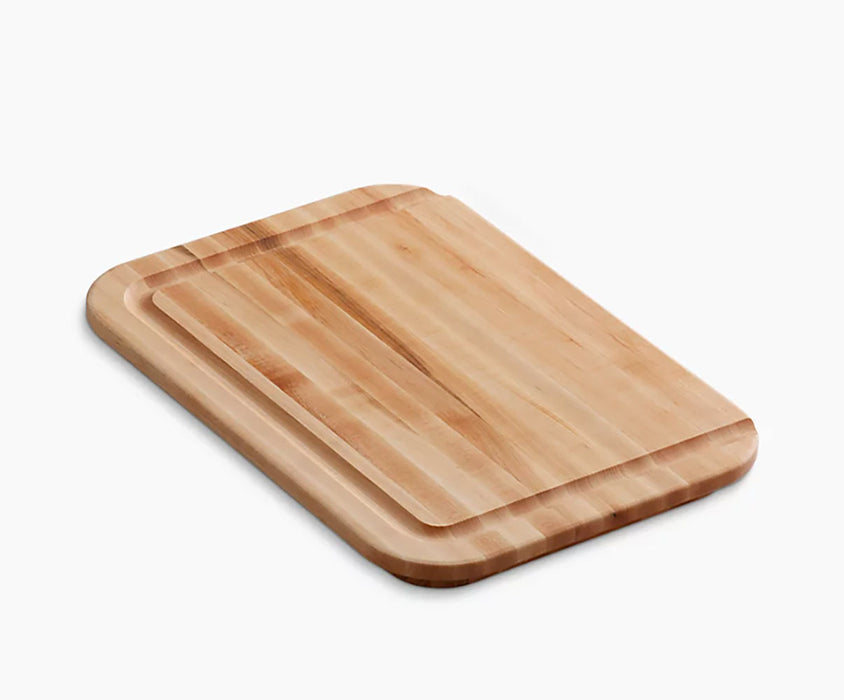 Hardwood Cutting Board for Iron/Tones, Undertone, Toccata Kitchen Sinks