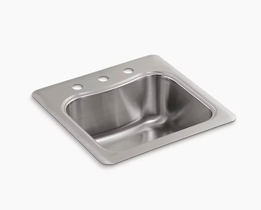 Staccato 20 in Single Bowl Bar Sink