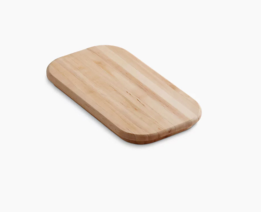 Staccato Hardwood Cutting Board for Double Equal Sink