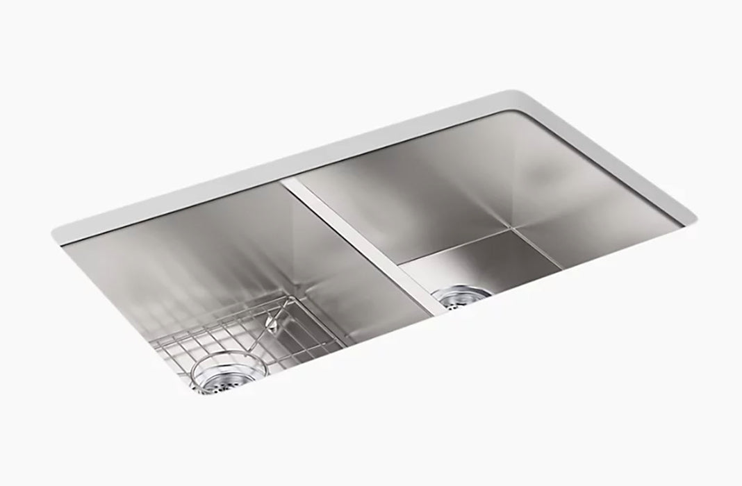 Vault 33 in Double Bowl Kitchen Sink