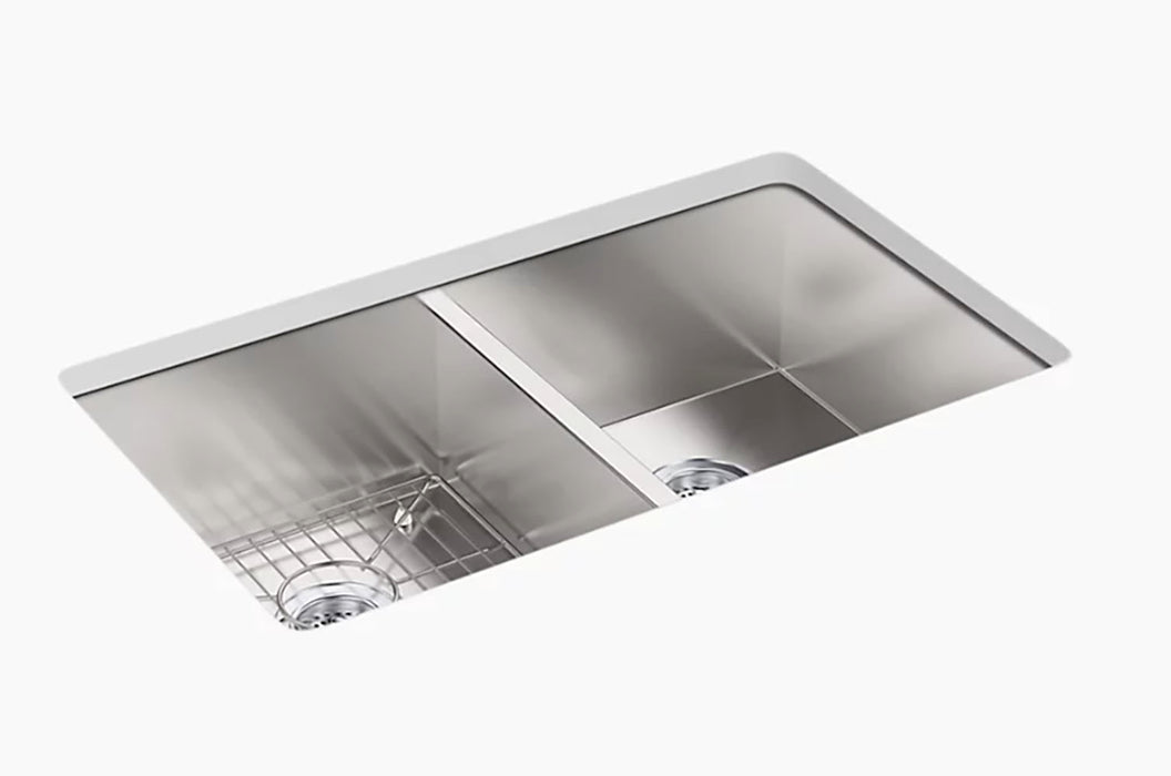 Vault 33 in Double Bowl Kitchen Sink