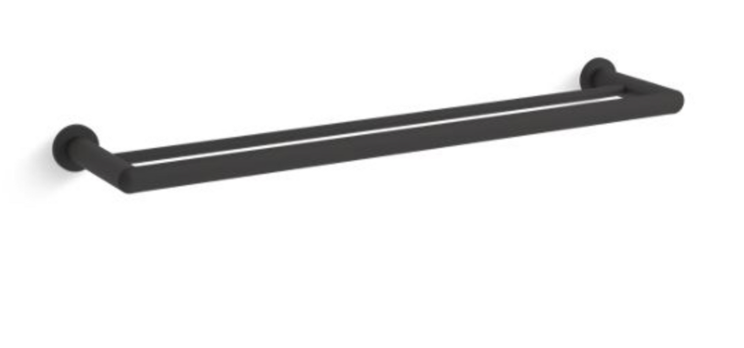 Kumin 24 in Double Towel Bar