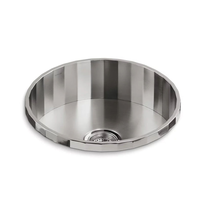 Brinx 18-3/4 in Single Bowl Bar Sink