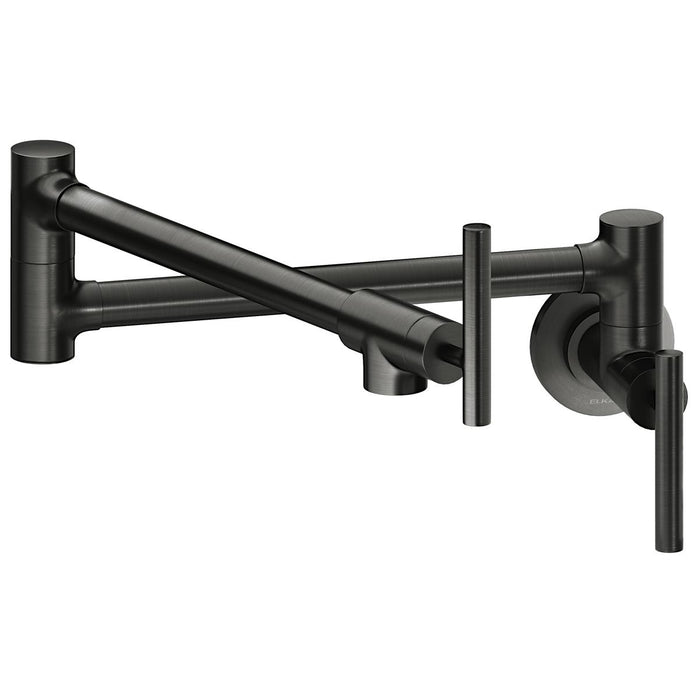 Avado Wall Mount Single Hole Pot Filler Kitchen Faucet with Lever Handles