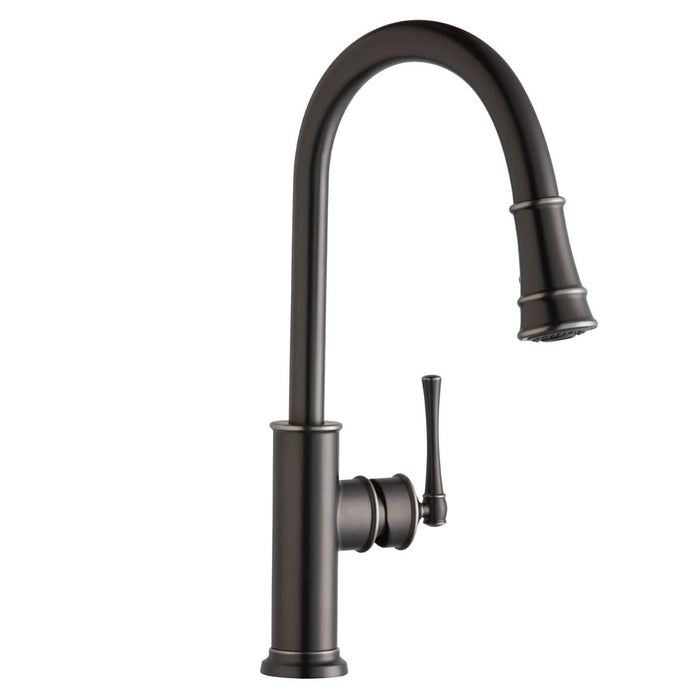 Explore Single Hole Kitchen Faucet with Pull-down Spray