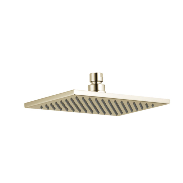 Universal Showering Single Setting Overhead Showerhead in Lumicoat® Polished Nickel