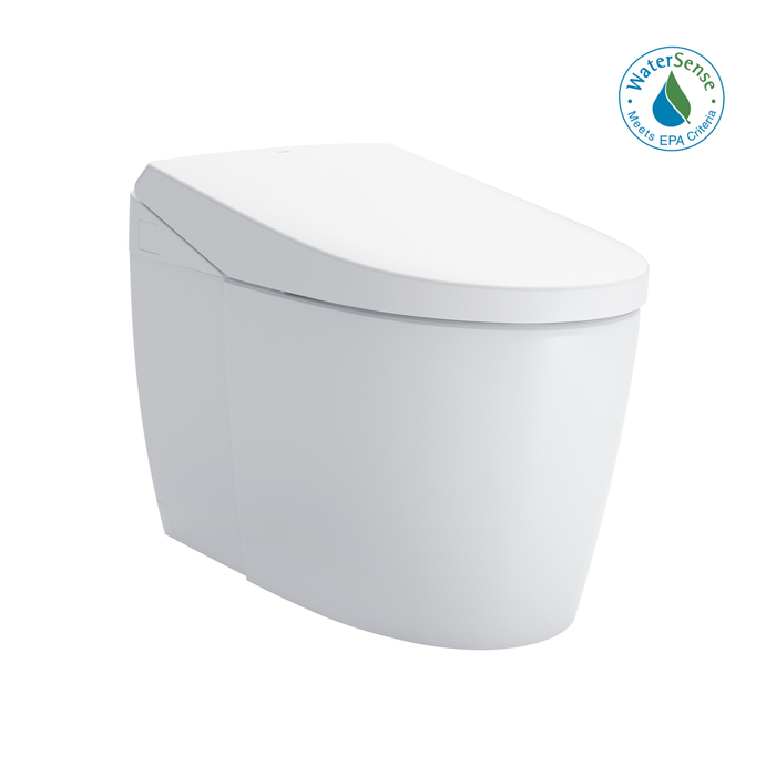 NEOREST AS Dual Flush 1.0 or 0.8 GPF Toilet with Integrated Bidet Seat and EWATER+, Cotton White