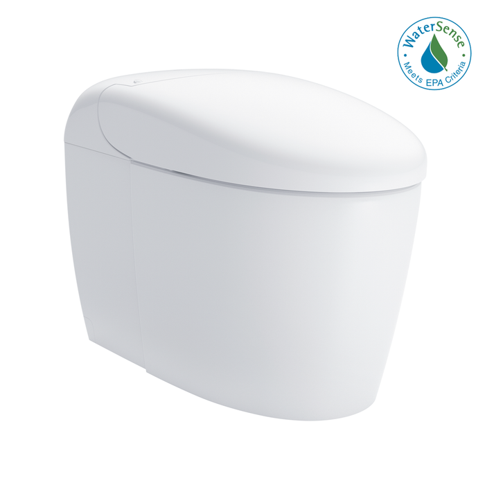 NEOREST¨ RS Dual Flush 1.0 or 0.8 GPF Toilet with Integrated Bidet Seat and EWATER+, Cotton White