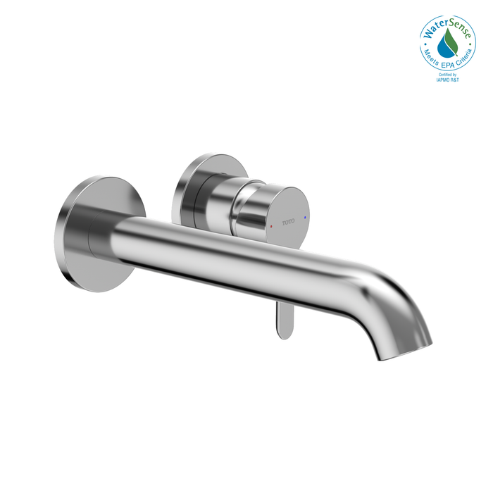 TOTO LB Series 1.2 GPM Wall-Mount Single-Handle Bathroom Sink Faucet, Polished Chrome - TLS01310U#CP