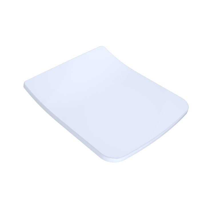 TOTO SoftClose Slim Square Seat and Lid for SP Wall-Hung Toilet, Cotton White- SS249R#01