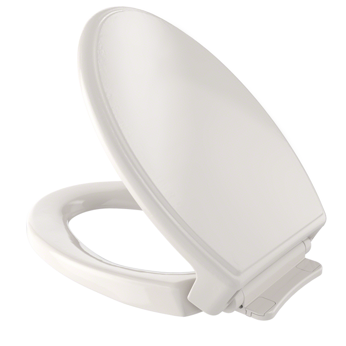TOTO Traditional SoftClose Slow Close Elongated Toilet Seat and Lid, Sedona Beige - SS154#12