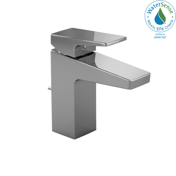 TOTO Oberon F Single Handle 1.5 GPM Bathroom Sink Faucet, Polished Chrome
