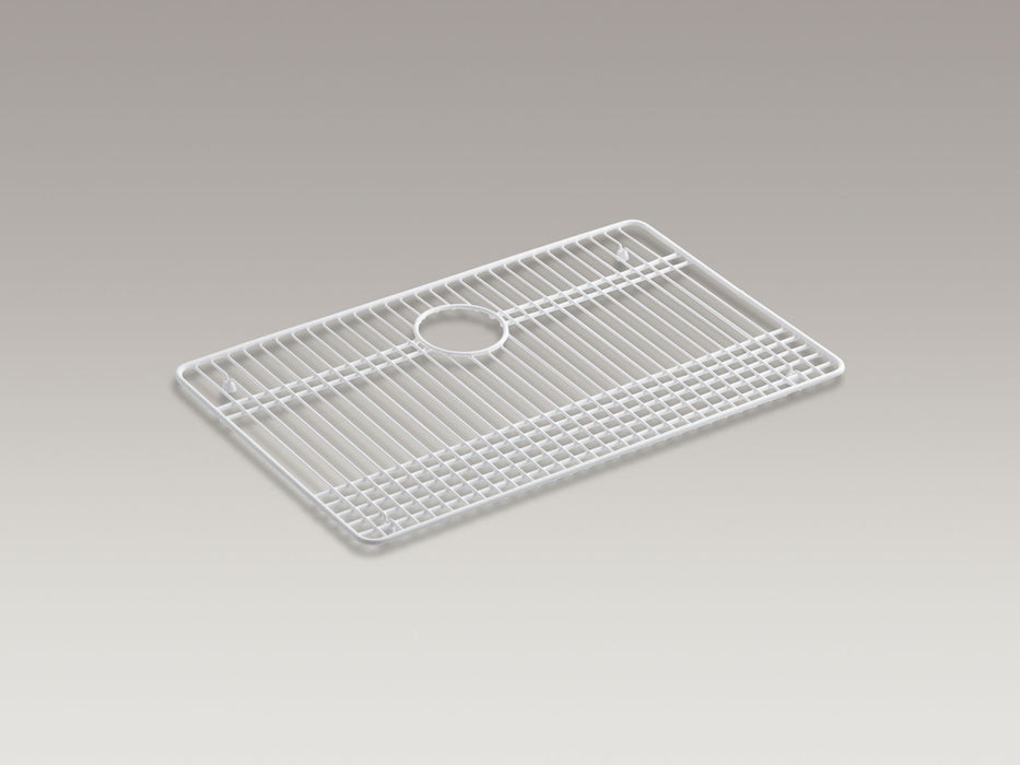 KOHLER K-6002-ST Gilford Vinyl Coated Steel Sink Rack, 26 1/2 in x 16 1/2 in