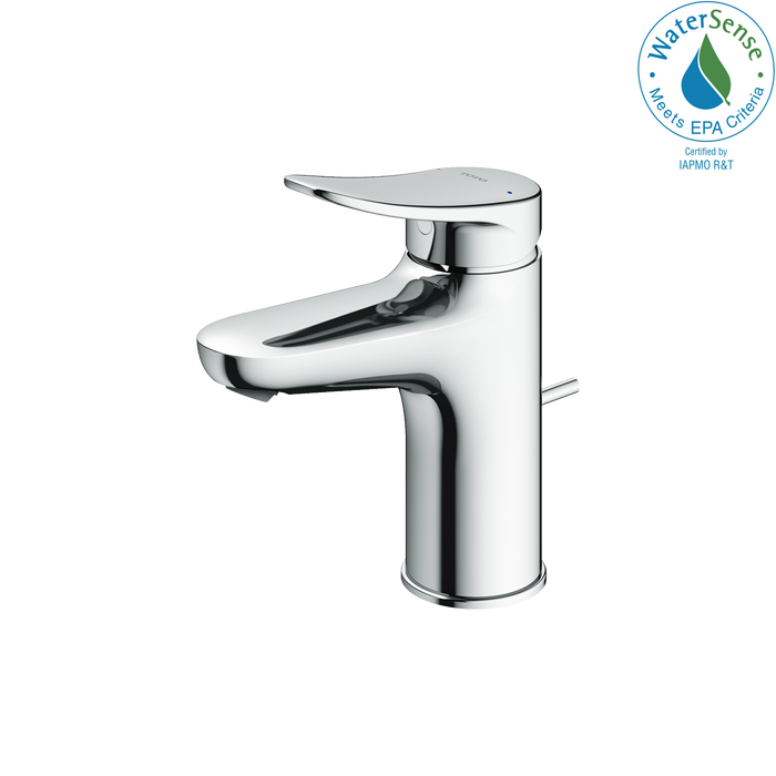 TOTO LF Series 1.2 GPM Single Handle Bathroom Sink Faucet with Drain Assembly, Polished Chrome - TLS04301U#CP
