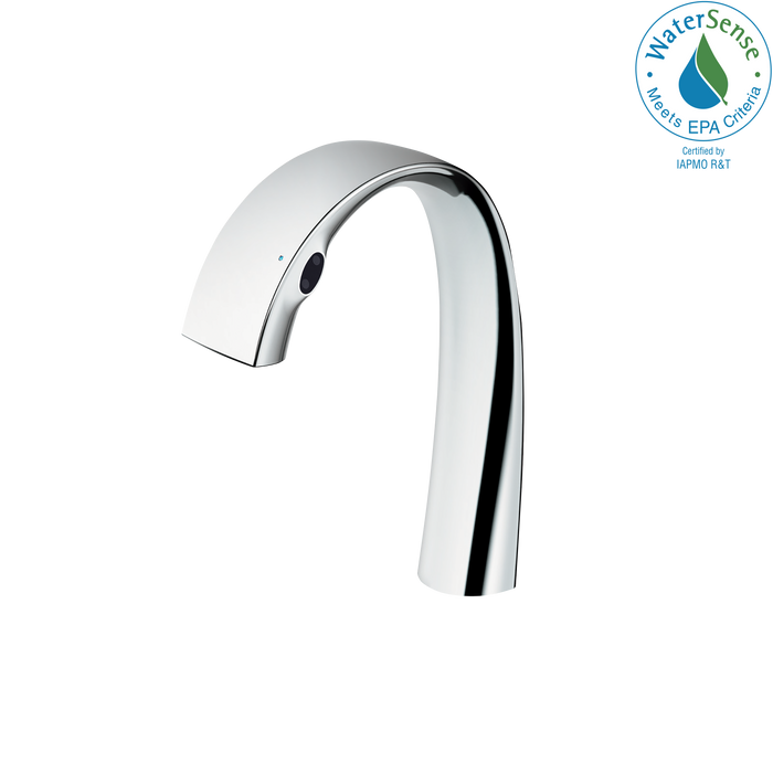 TOTO ZN 1.1 GPM Electronic Touchless Bathroom Faucet with SOFT FLOW and SAFETY THERMO Technology, Polished Chrome - TLP01701U#CP
