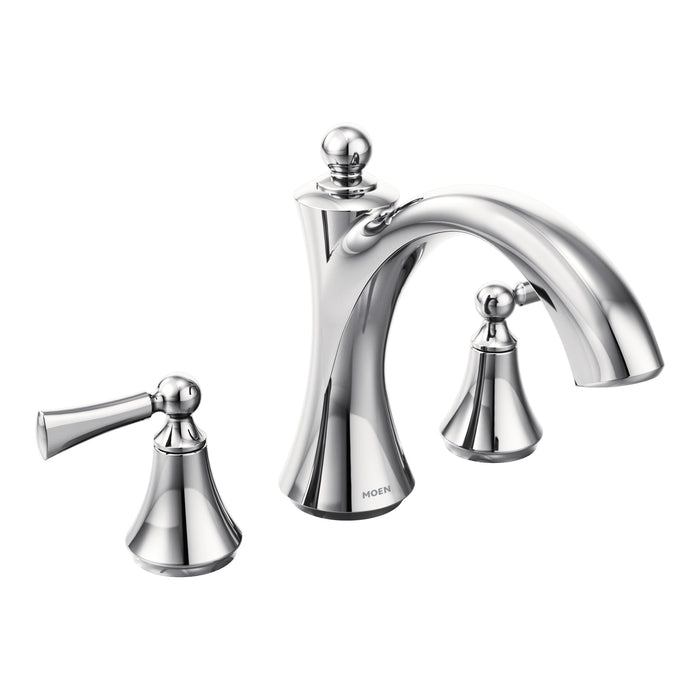 Wynford Two-Handle Non-Diverter Roman Tub Faucet