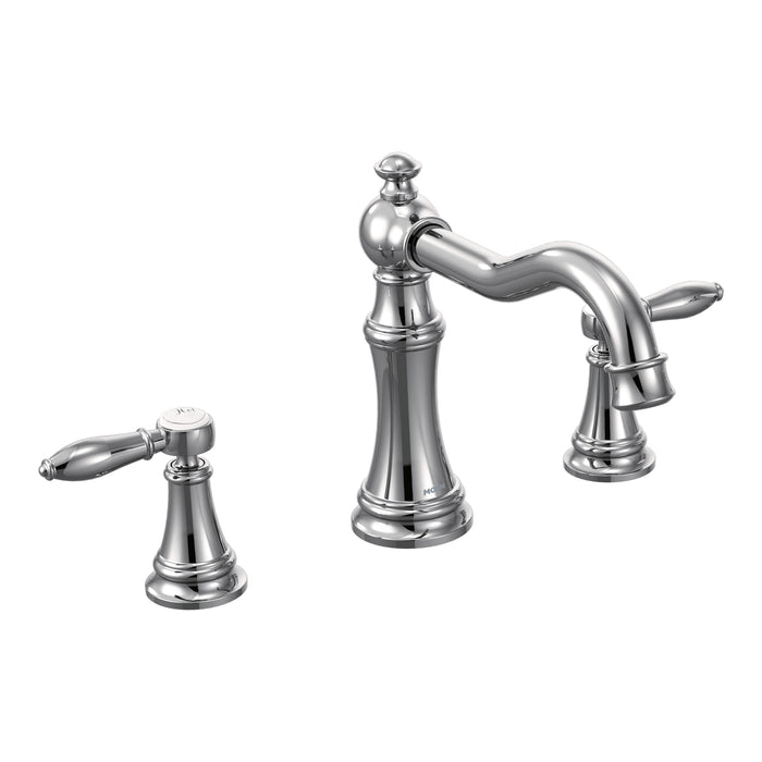 Weymouth Two-Handle High Arc Roman Tub Faucet