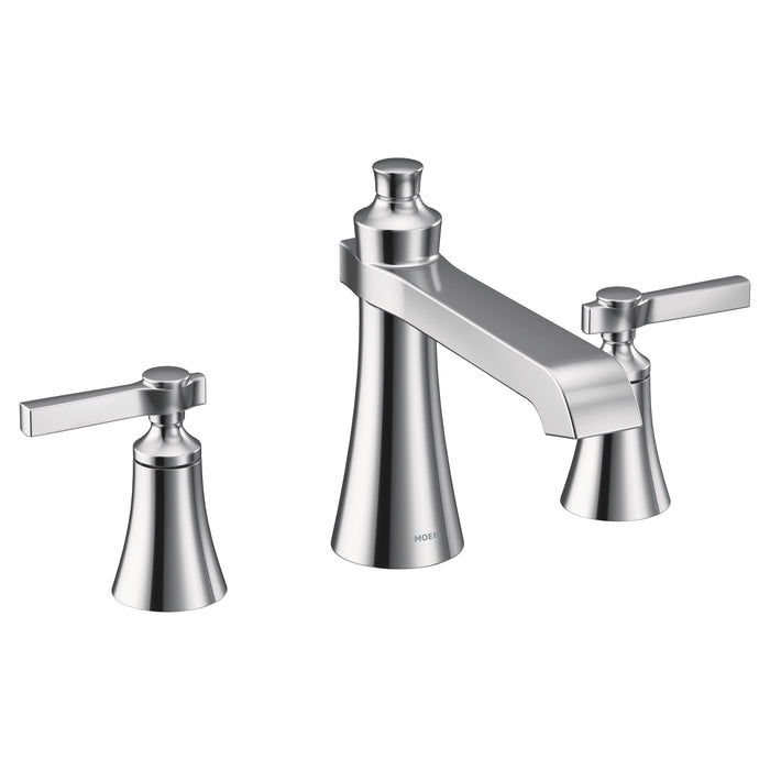 Flara Two-handle High Arc Roman Tub Faucet