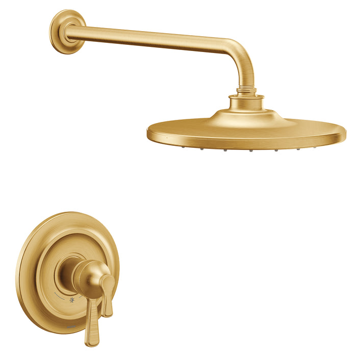 Colinet Brushed gold M-CORE 4-Series shower only