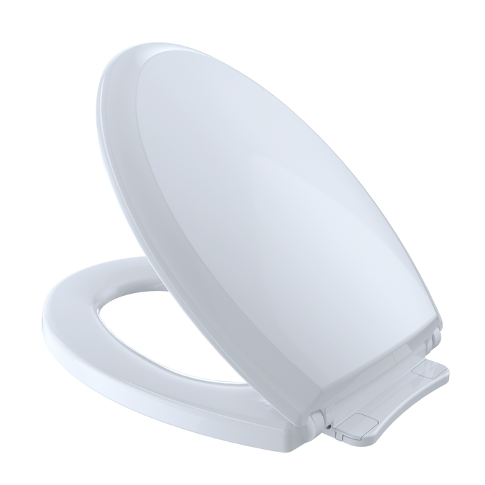 TOTO Guinevere SoftClose Slow Close Elongated Toilet Seat and Lid, Cotton White - SS224#01