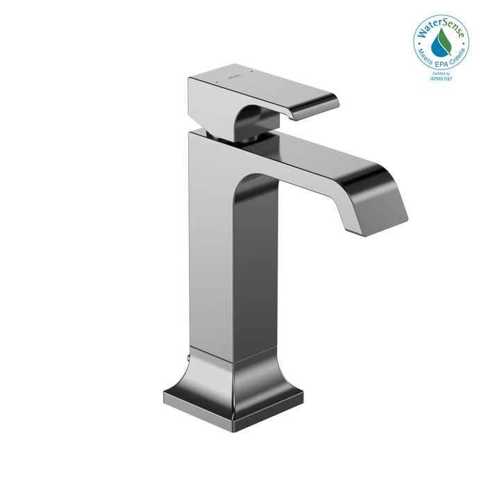 TOTO GC 1.2 GPM Single Handle Semi-Vessel Bathroom Sink Faucet with COMFORT GLIDE Technology, Polished Chrome