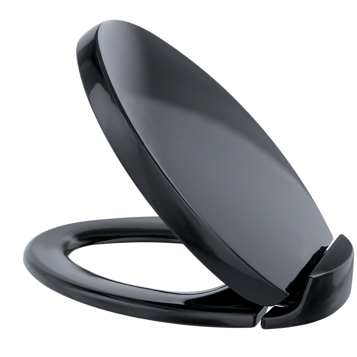 TOTO Oval SoftClose Slow Close Elongated Toilet Seat and Lid, Ebony - SS204#51