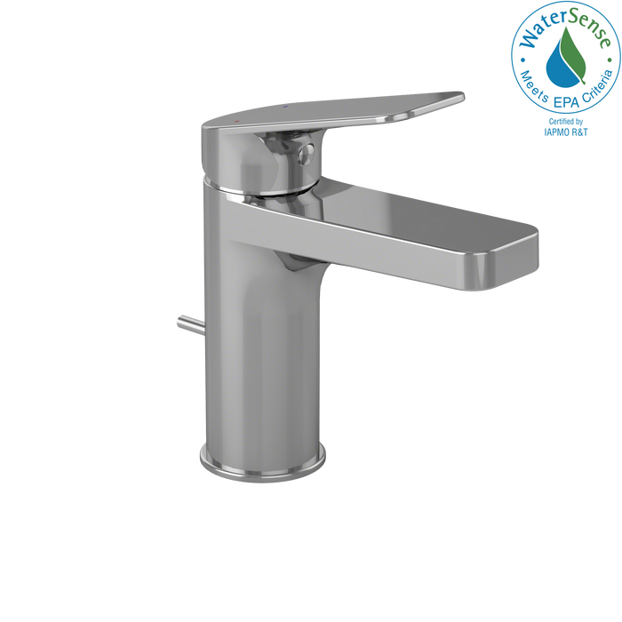 TOTO Oberon S Single Handle 1.5 GPM Bathroom Sink Faucet, Polished Chrome