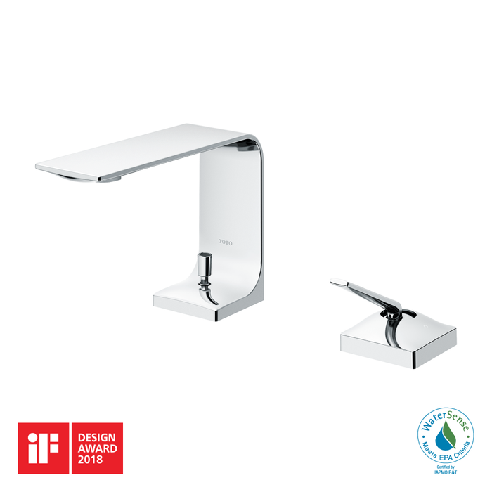 TOTO ZL 1.2 GPM Single Handle Bathroom Sink Faucet with COMFORT GLIDEª Technology, Polished Chrome - TLP02301U#CP