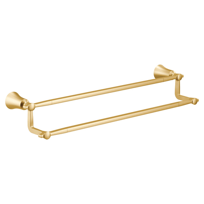 Flara 24 in Double Towel Bar