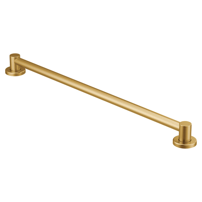 Brushed gold 36" designer grab bar