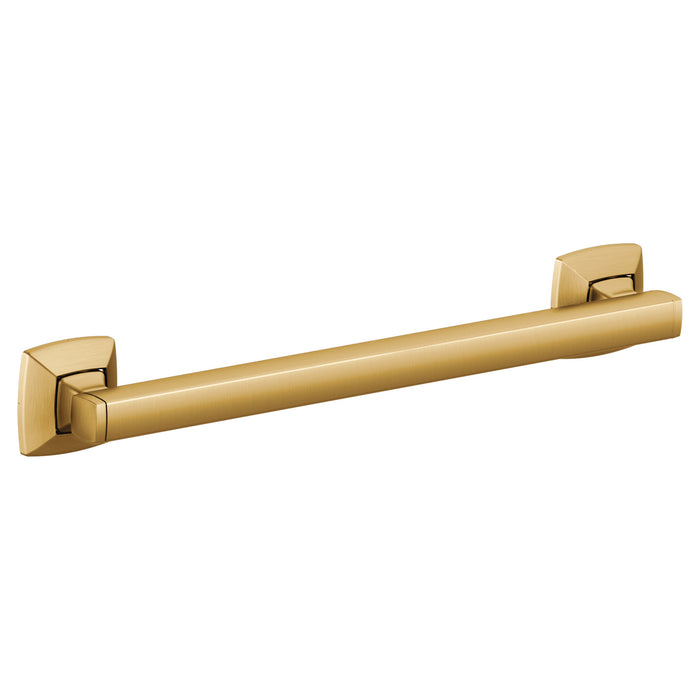 Voss Brushed gold 12" Designer Grab Bar